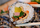 줄을 서야만 먹을수 있는 재래시장 김밥