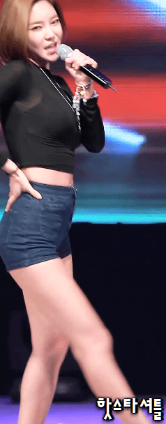 후방? 저 때는 NS윤지가 몸매 레전드였습니다