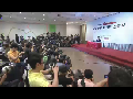 박지성, 열애설 관련 기자회견