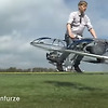 영국 발명가, 프로펠러있는 "하늘을 나는 자전거"를 개발