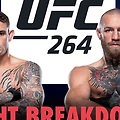 UFC264 맥그리거 포이리에 중계 무료 시청방법 (경기시간+파이트머니+랭킹)
