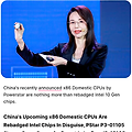 중국 자체 개발이라 주장한 Powerstar CPU, 인텔 10세대로 확인
