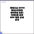 제네시스 GV70 페이스리프트 센터콘솔 보호: 디케이몰 호환 PPF 필름 상세 분석