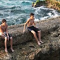쿠바 여행 #03 - 하바나(아바나) 말레꼰의 수영하는 아이들