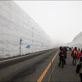 알펜루트 첫번째, 일본의 알프스 도야마현의 거대한 설벽을 만나다!