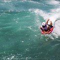 [오아후 해변] 와이키키 해변 풍경과 파도에서의 바디보딩(Bodyboarding)