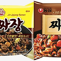 라면 4개사 프리미엄 짜장라면 전쟁