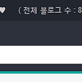 내 블로그 순위 결과
