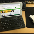 태블릿PC용 블루투스 마우스 + MicroSD 64GB 메모리카드 (Chuwi Hi8 Pro)