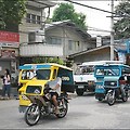 필리핀 여행 #10 - 트라이시클이 가득한 탁빌라란 시내 스케치