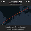 [노르웨지안 항공 Norwegian Air Shuttle D83511] 런던 개트윅 - 코펜하겐 이코노미