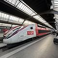 TGV 기차로 취리히에서 파리 리옹역 (2023.10)
