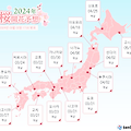 도쿄 오사카 벚꽃 개화시기 2024 교통편 여행 명소 총정리