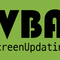 VBA 실행 속도를 올리는 쉬운 방법 Application.ScreenUpdating = False