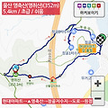 [등산코스] 울산 영축산(영취산)(352m) 현대아파트→영축산(정상)→정골저수지→원점
