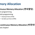 운영체제 8. 메모리(주 기억장치) 관리 (2)- Fixed Partition Multiprogramming