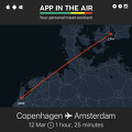 [KLM 네덜란드 항공 KL1130] 코펜하겐 - 암스테르담 이코노미