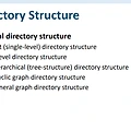 운영체제 11. 파일 시스템 (3) - Directory Structure