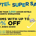 아코르 호텔 슈퍼세일 - 유럽 호텔 예약 40~50% 할인 (런던, 파리, 로마, 니스 등)