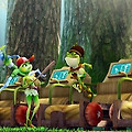 기대되는 애니메이션 개구리 왕국