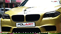 BMW F10튜닝 골드메탈릭 카스킨-폴아트