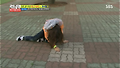 [런닝맨]엄정화 "나 고뱅이 다쳤어" 불꽃 꾀병 연기 '유재석 당황'