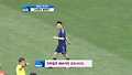 연예인 축구 단장 김준수의 실력