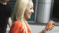 산다라박 깜찍한 사과머리