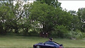 Drive by shooting in Porsche 911