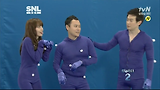 서유리 타이즈 입고 몸매 과시