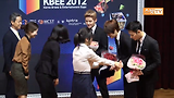 한류스타 JYJ, '2012 한일교류종합전' 홍보대사 되다