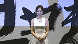 각선미 돋보이는 윤진이 초미니 드레스