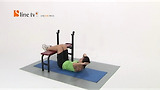 크런치 레그 온 벤치 (Crunch Legs on Bench)