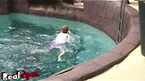 Real 2PM 캐리비안 베이 광고 촬영현장 1