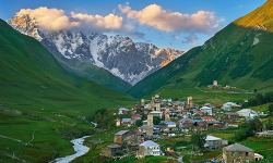 유럽에서 가장 높은 마을, 조지아의 우쉬굴리(Ushguli)