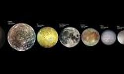 태양계 행성과 위성들의 움직임을 한눈에 볼 수 있는 플래시 모션