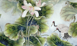 새와 꽃이 만든 아름다운 동양화 - 중국 Lou Dahua(樓大花)