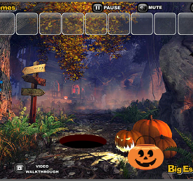 할로윈 펌킨 혼티드 포레스트 이스케이프 (BEG Halloween Pumpkin Haunted Forest Escape)
