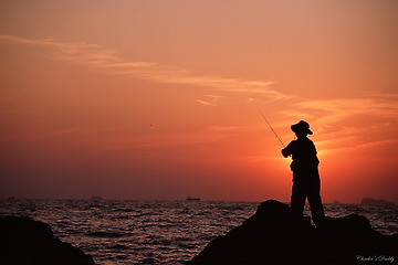 Sunset & Fishing
