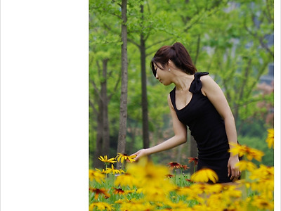 일산 호수공원 - 꽃보다 아름다운 그녀의 애교 - 문성원