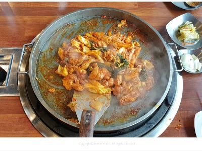 춘천 김유정역 닭갈비맛집, 달달한 춘천1번지 닭갈비