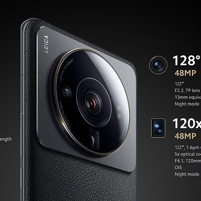 1인치 센서 품은 샤오미 최강폰, Xiaomi 12S Ultra 발표