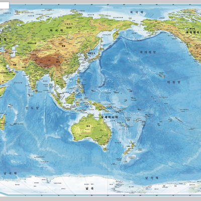 세계지도 크게 보기 (국토정보플랫폼 국토정보맵)
