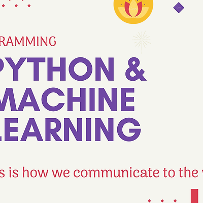 SCM 과 프로그래밍 언어/ 코딩에 대해서 (Python & Machine Learning) - 새내기 기준