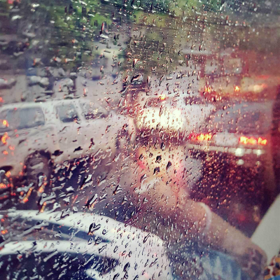 태국 방콕 여행의 첫날, 비가 주룩주룩