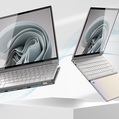 크기를 반으로 줄이는 컴팔의 노트북 디자인, 모바일 오피스