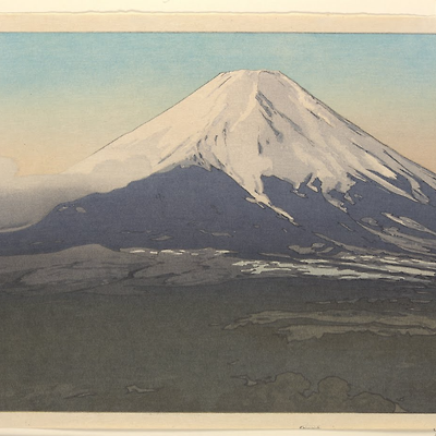 Ten views of Fuji - Yoshida Mura (1926)