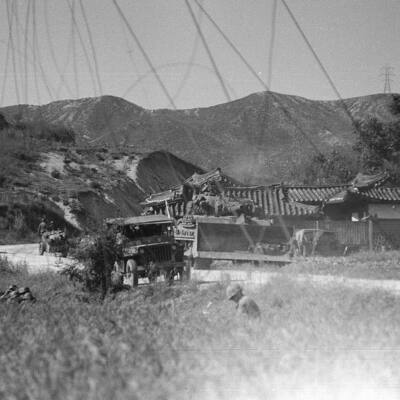 1950년 9월, 북한 지역 모습