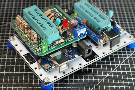 AVR Atmega Fusebit Doctor (HVPP) - 벽돌된 Atmega168 칩 복구 회로 제작