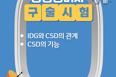 IDG와 CSD